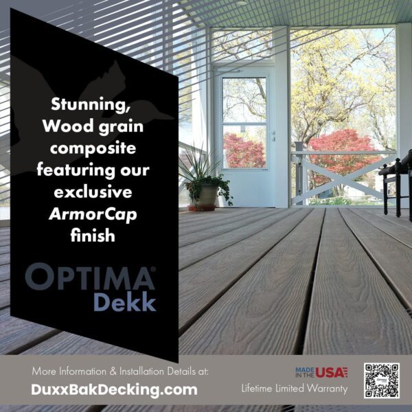 Optima Dekk (Grooved) Dark Mahogany - Image 8